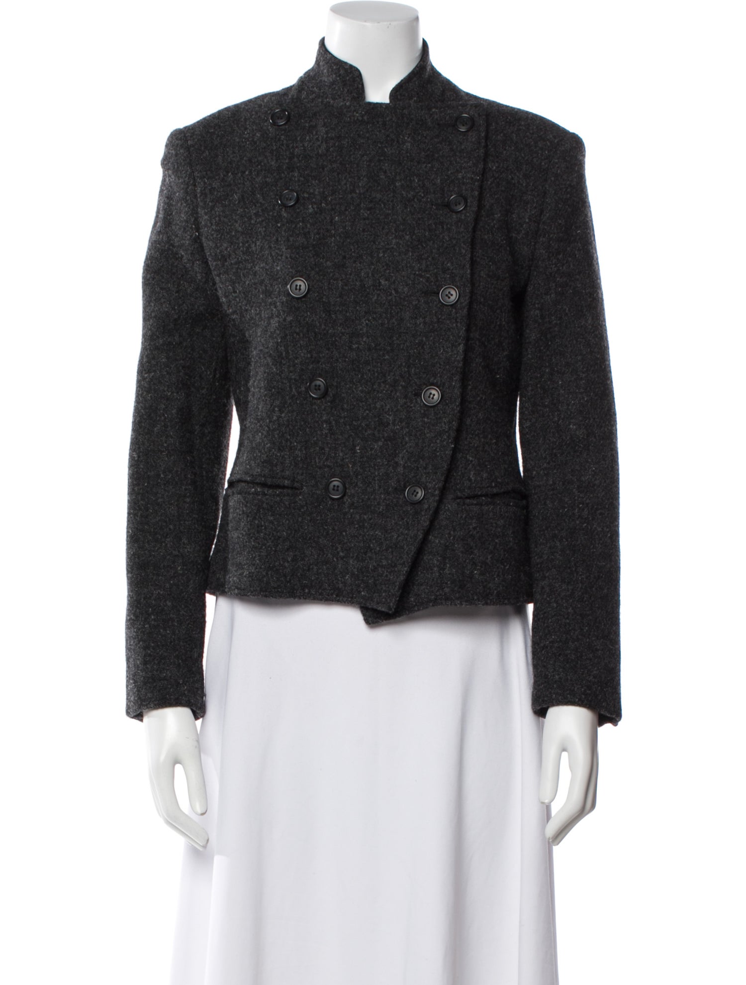 The J. Peterman Co. Wool Tweed Pattern Blazer