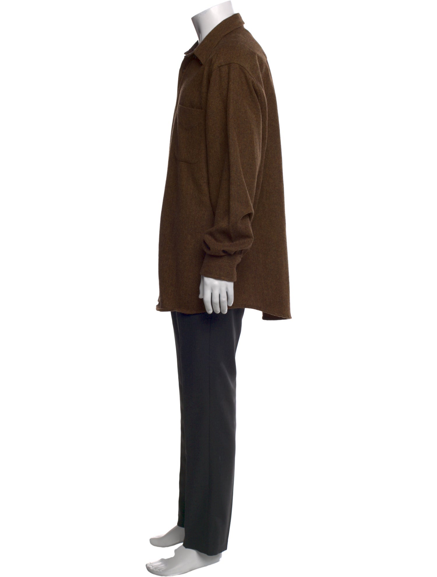 The J. Peterman Co. Wool Long Sleeve Shirt