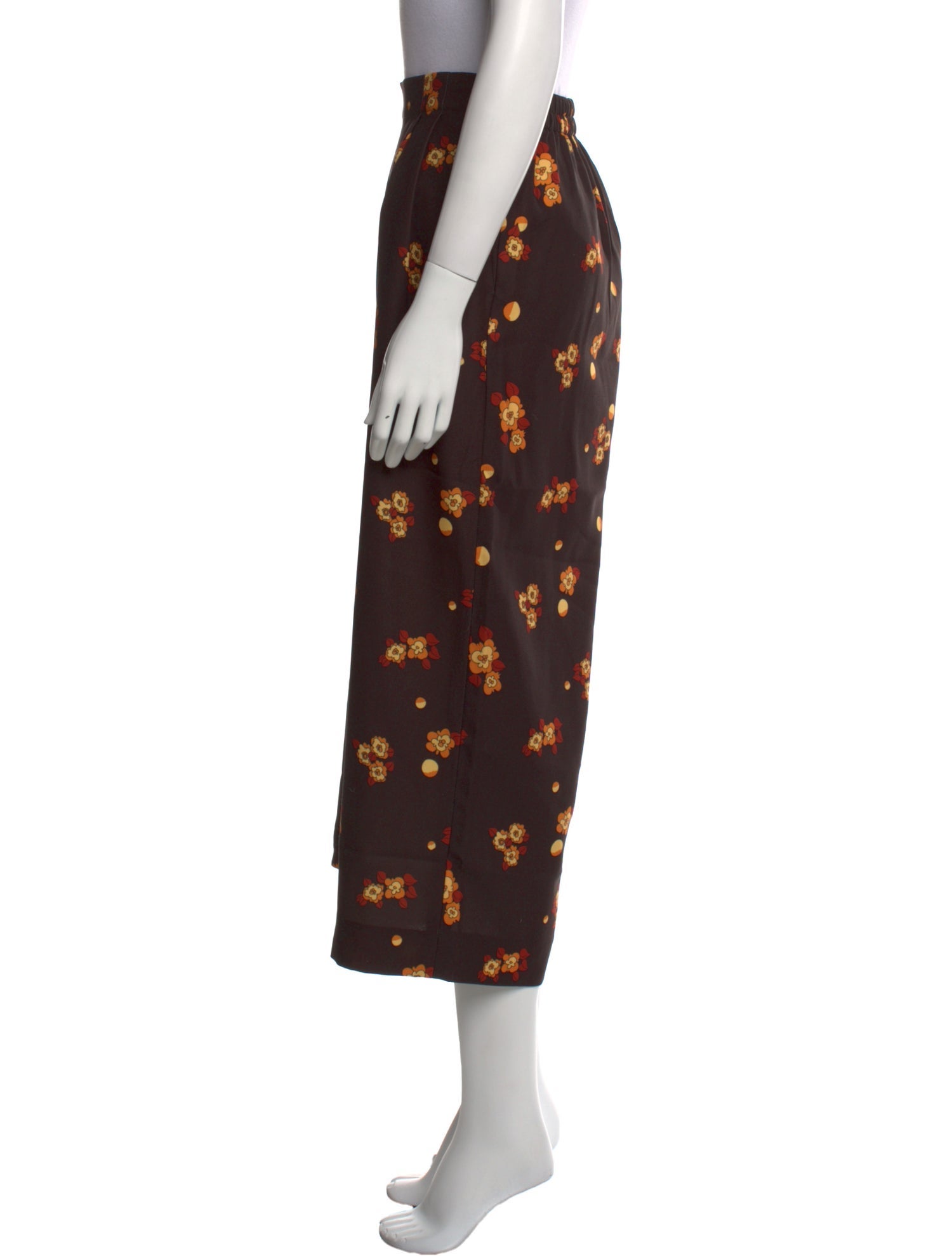 The J. Peterman Co. Floral Print Wide Leg Pants