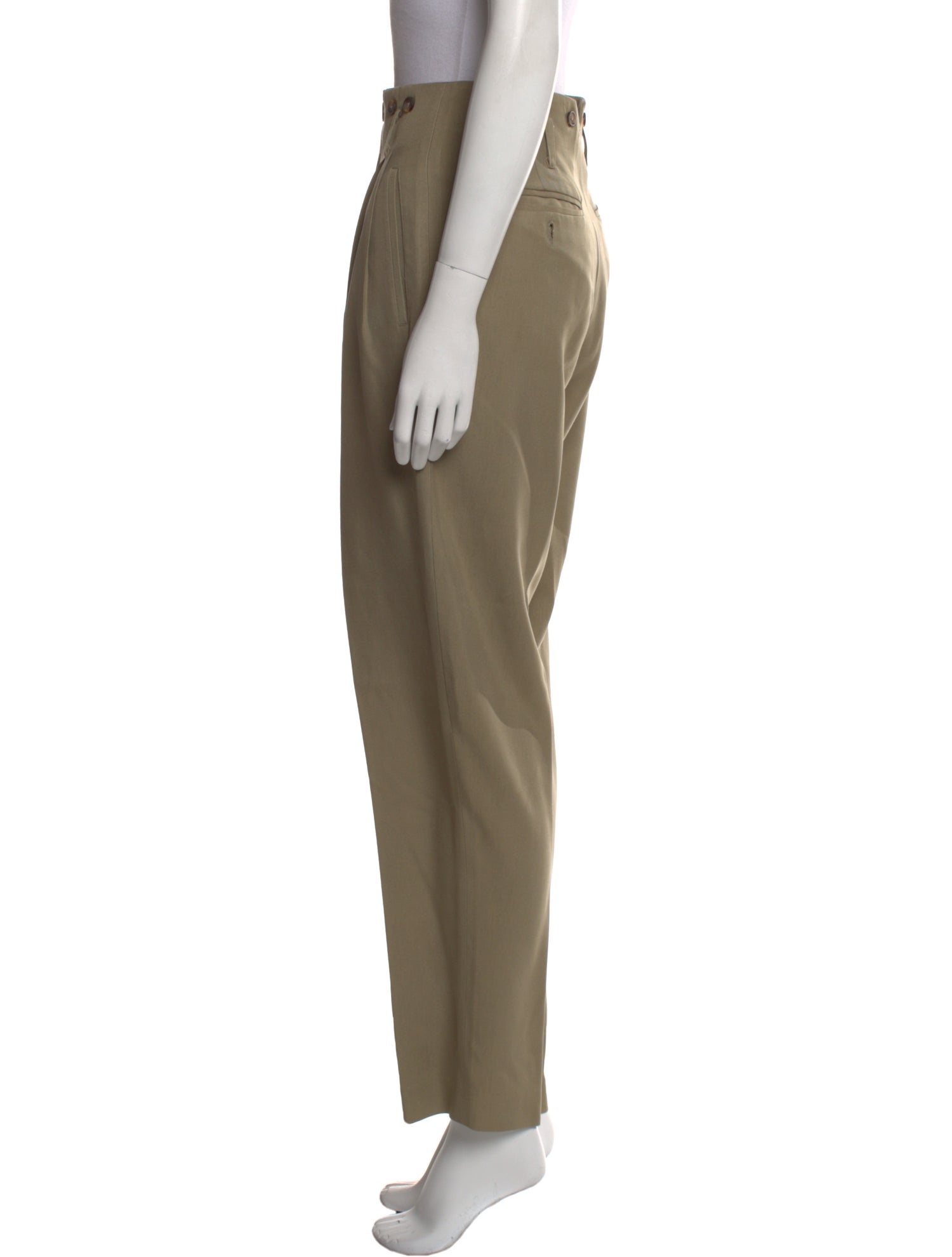 The J. Peterman Co. Silk Straight Leg Pants