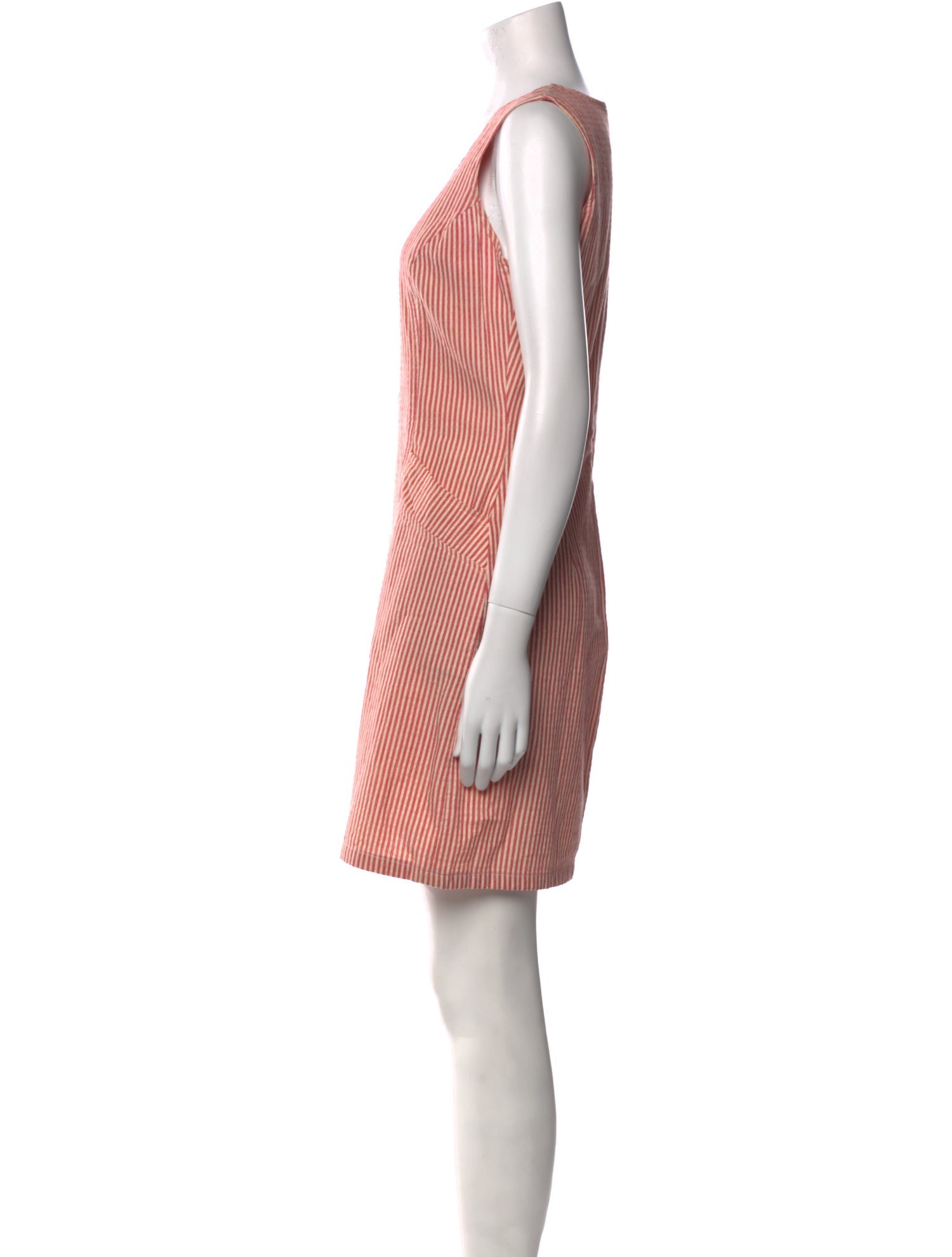 The J. Peterman Co. Scoop Neck Mini Dress