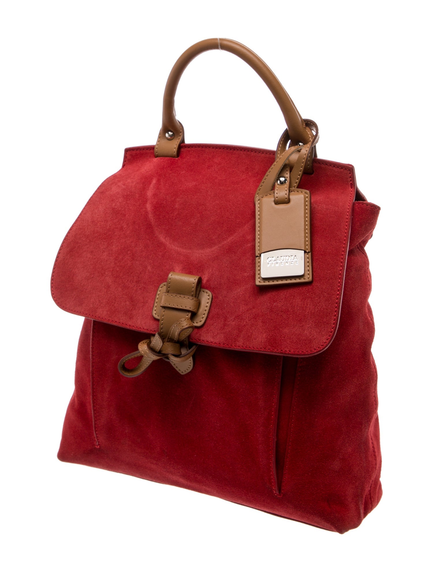 The J. Peterman Co. Suede Backpack