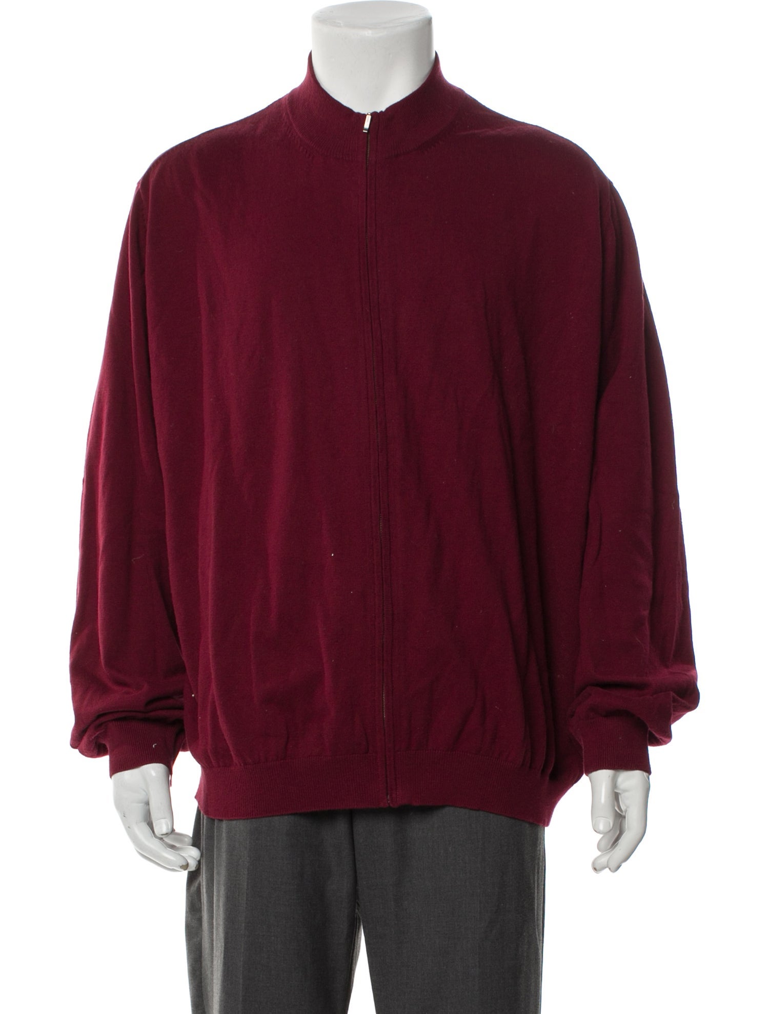 The J. Peterman Co. Turtleneck Long Sleeve Polo Sweater