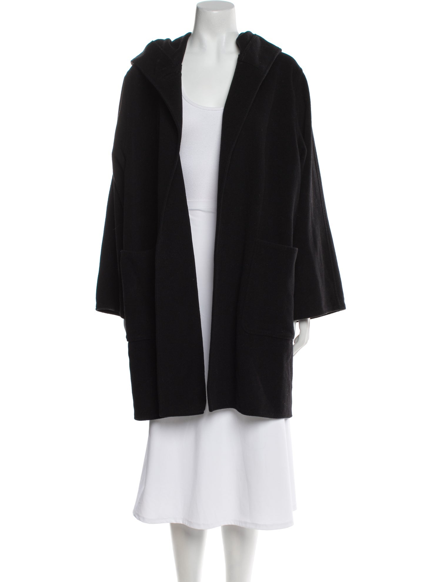 The J. Peterman Co. Wool Faux Fur Coat