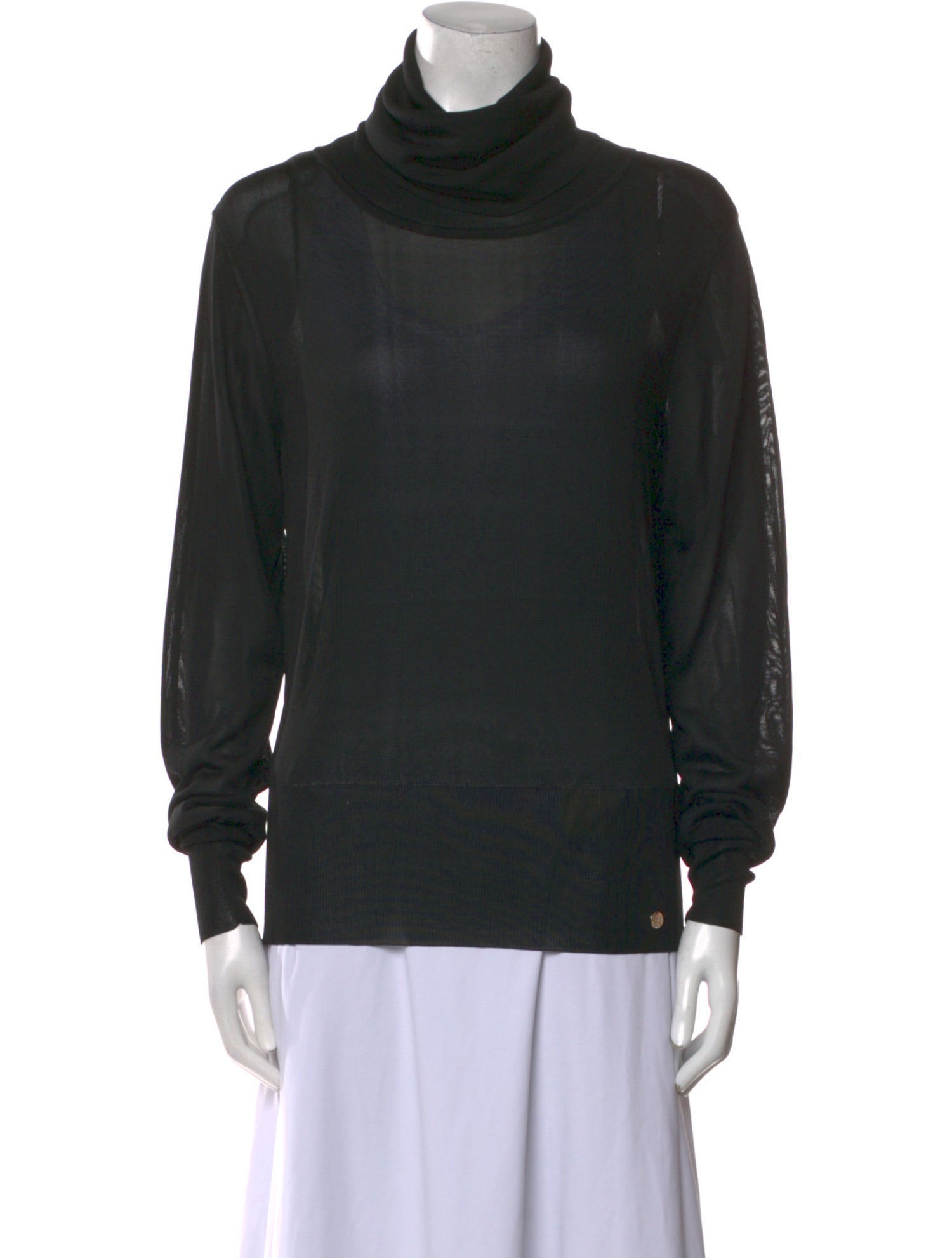 Tank Air Silk Turtleneck Sweatshirt