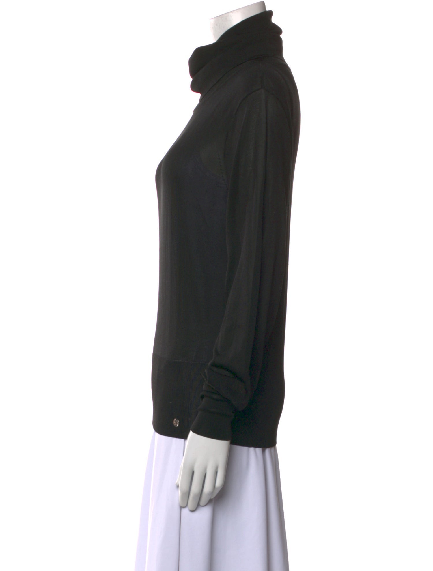 Tank Air Silk Turtleneck Sweatshirt