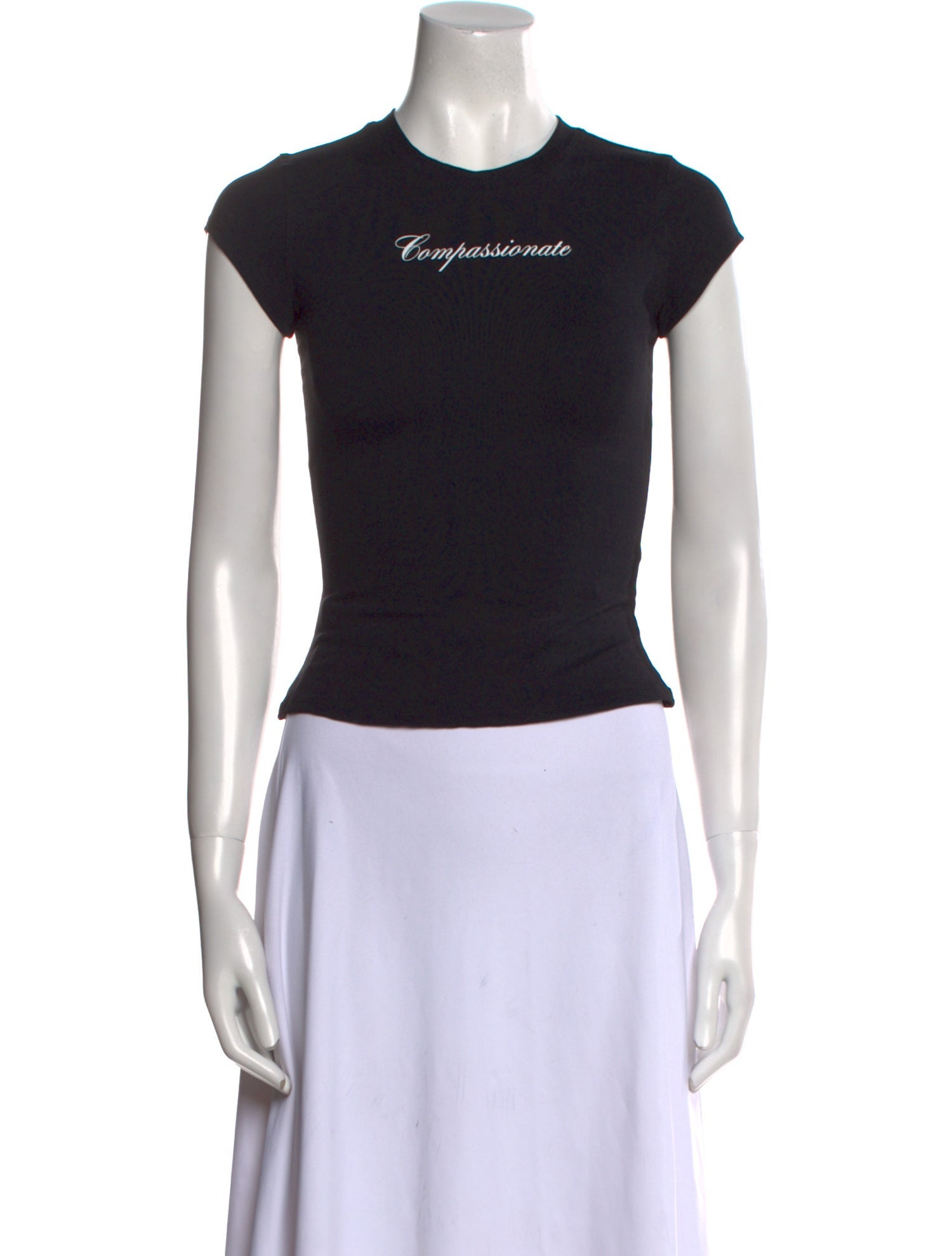 Tank Air Graphic Print Crew Neck T-Shirt