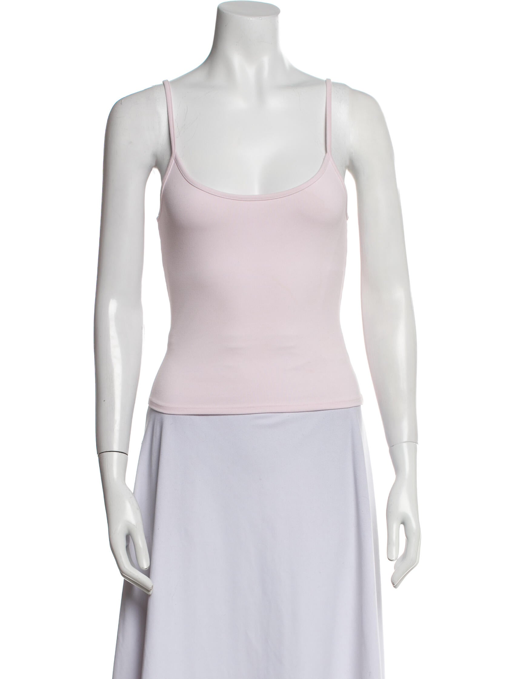 Tank Air Square Neckline Sleeveless Top