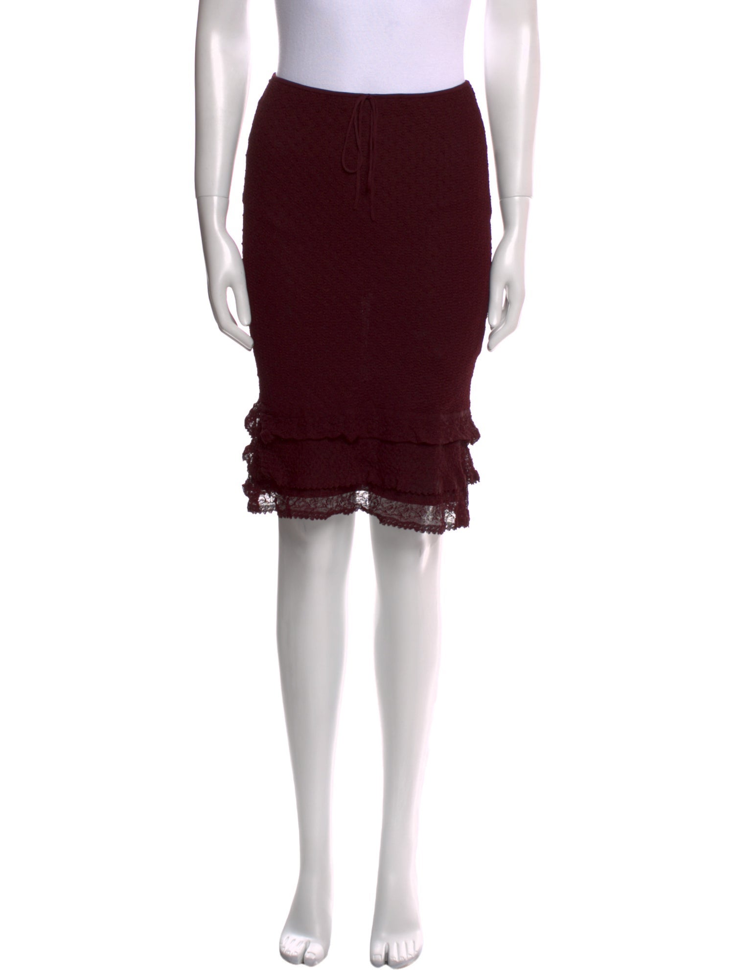 Tank Air Knee-Length Skirt