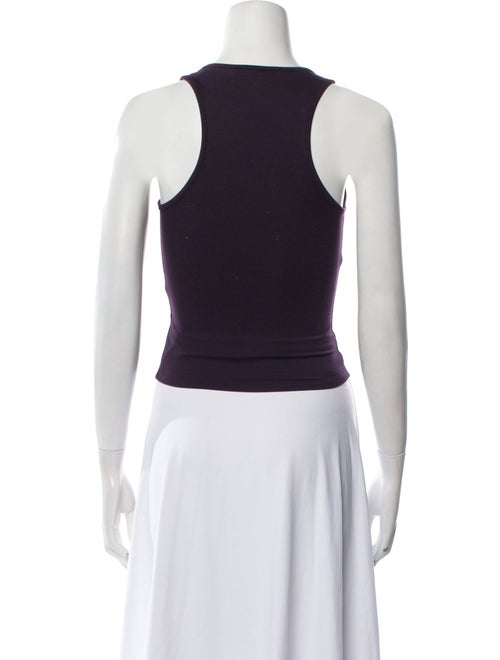 Tank Air Scoop Neck Sleeveless Top
