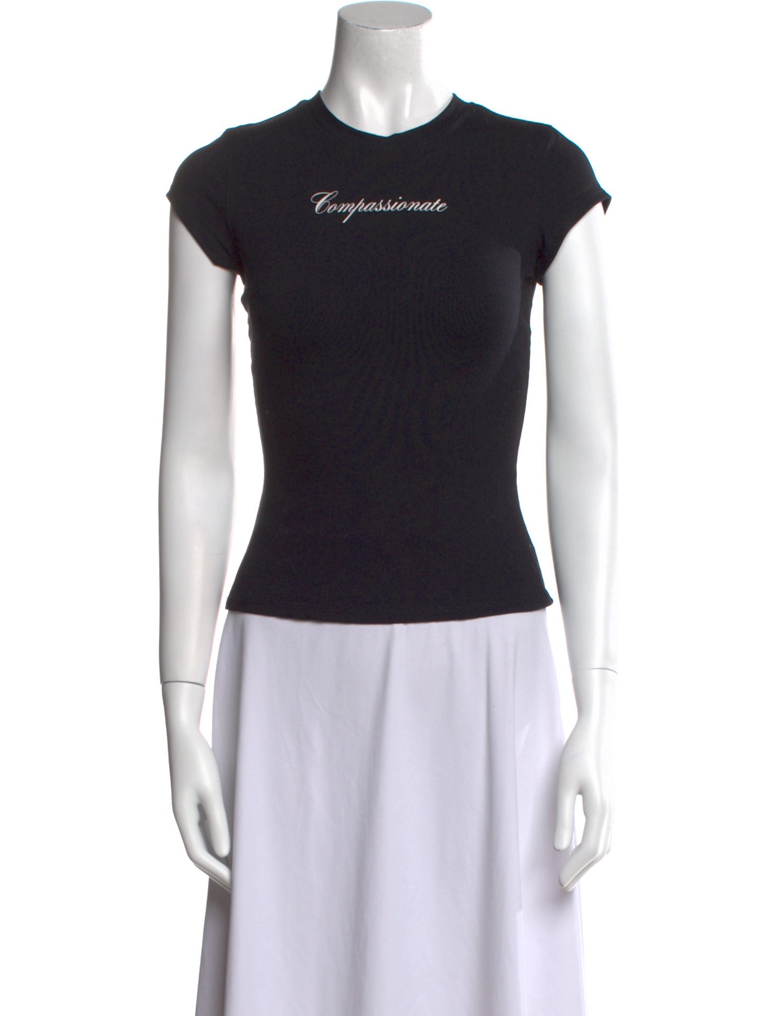 Tank Air Graphic Print Crew Neck T-Shirt