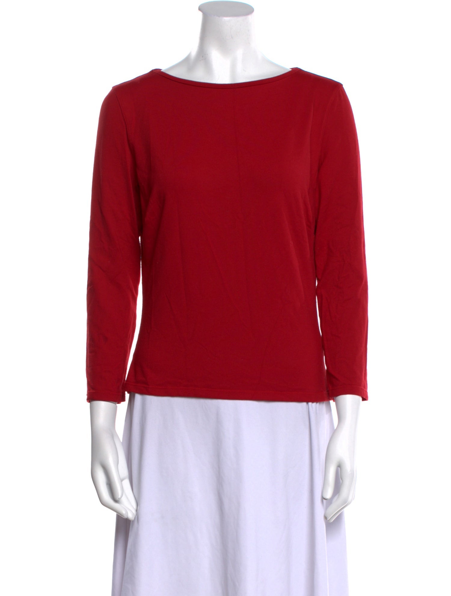 Tank Air Nylon Bateau Neckline Top