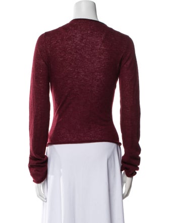 Tank Air Graphic Print Crew Neck Sweater