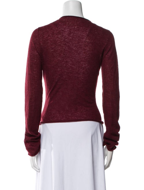 Tank Air Graphic Print Crew Neck Sweater