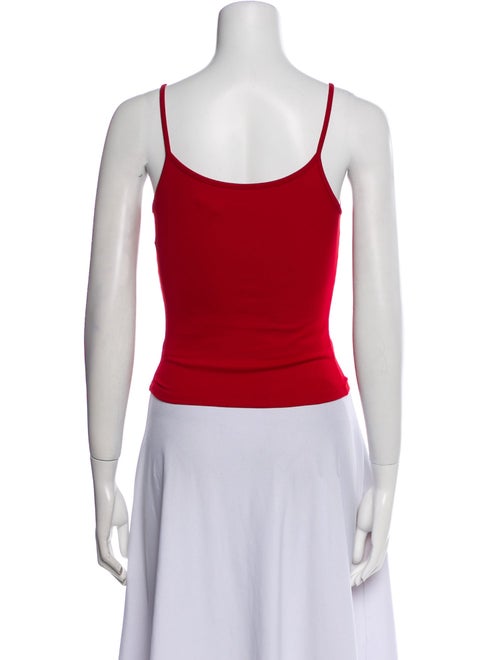 Tank Air Scoop Neck Sleeveless Top