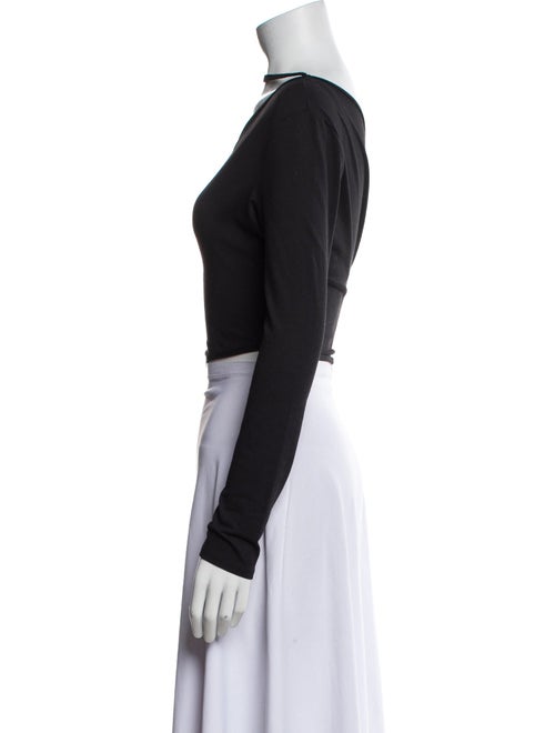 Tank Air One-Shoulder Long Sleeve Crop Top