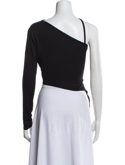 Tank Air One-Shoulder Long Sleeve Crop Top