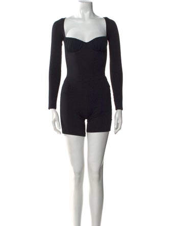 Tank Air Square Neckline Romper