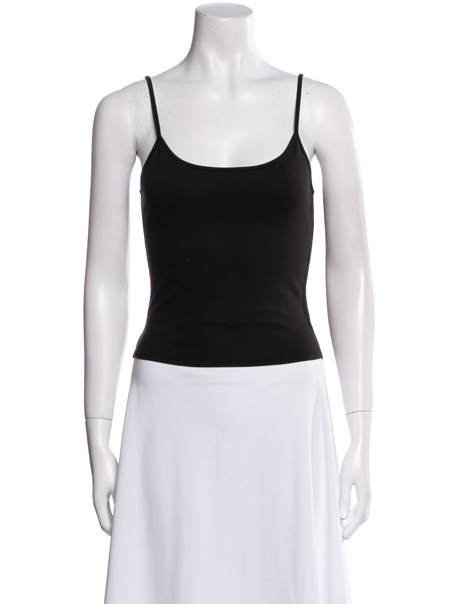 Tank Air Scoop Neck Sleeveless Top