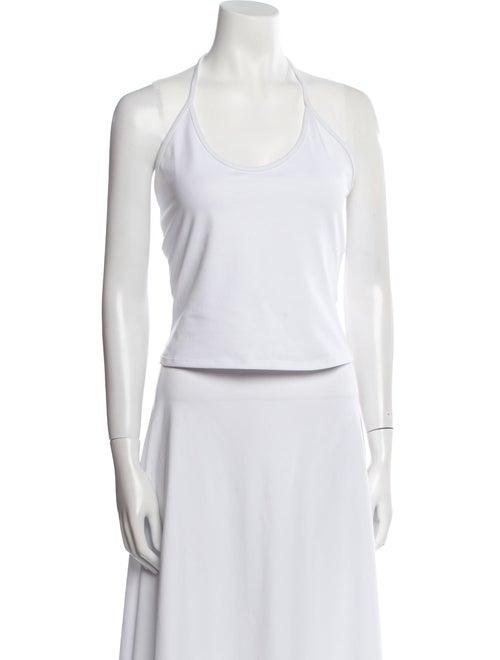 Tank Air Scoop Neck Sleeveless Top