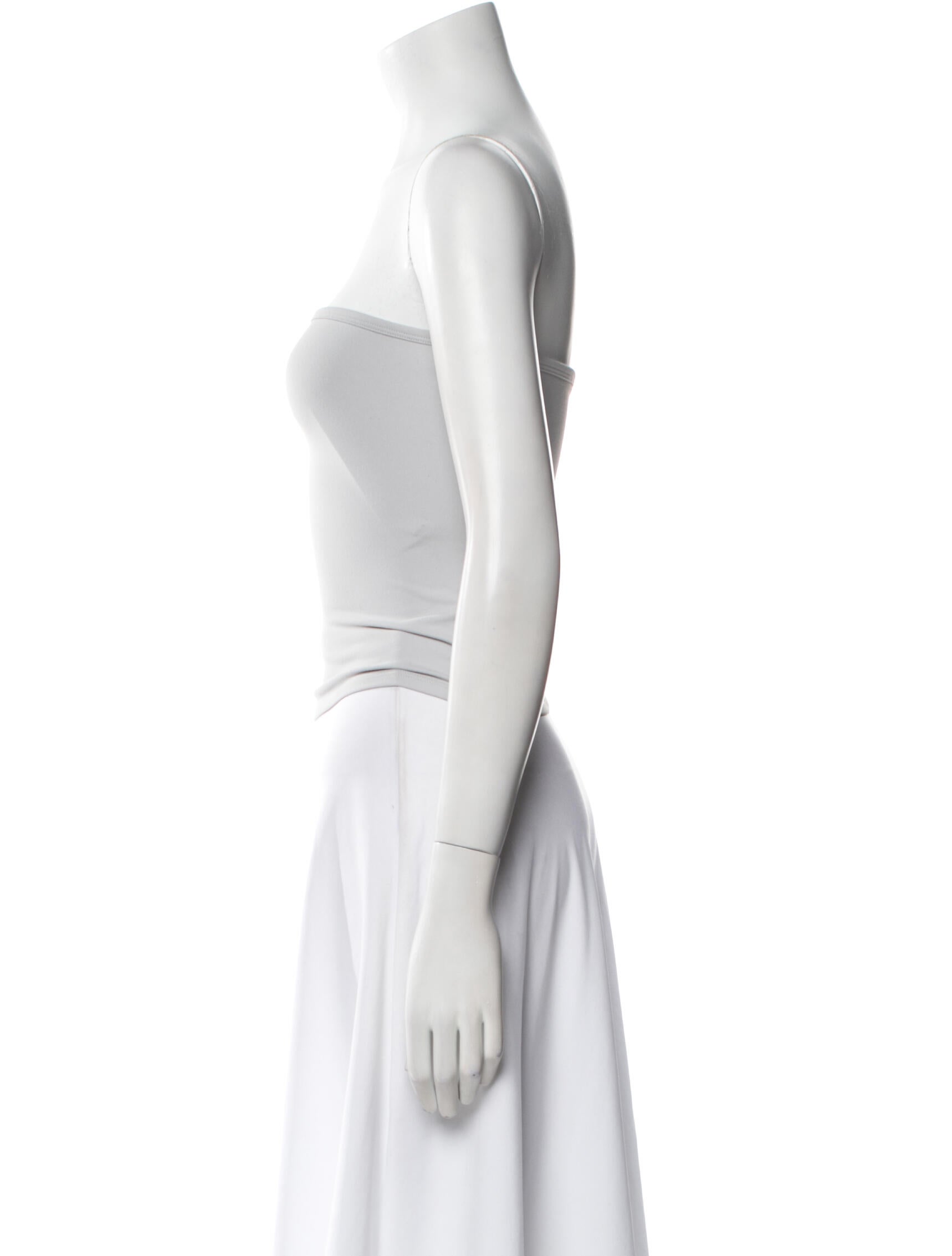 Tank Air Strapless Crop Top