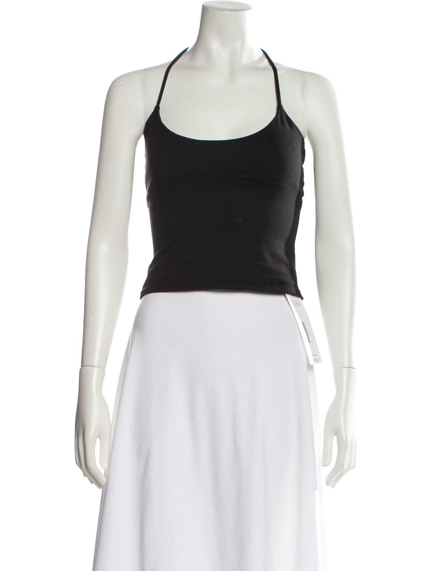Tank Air Halterneck Sleeveless Crop Top
