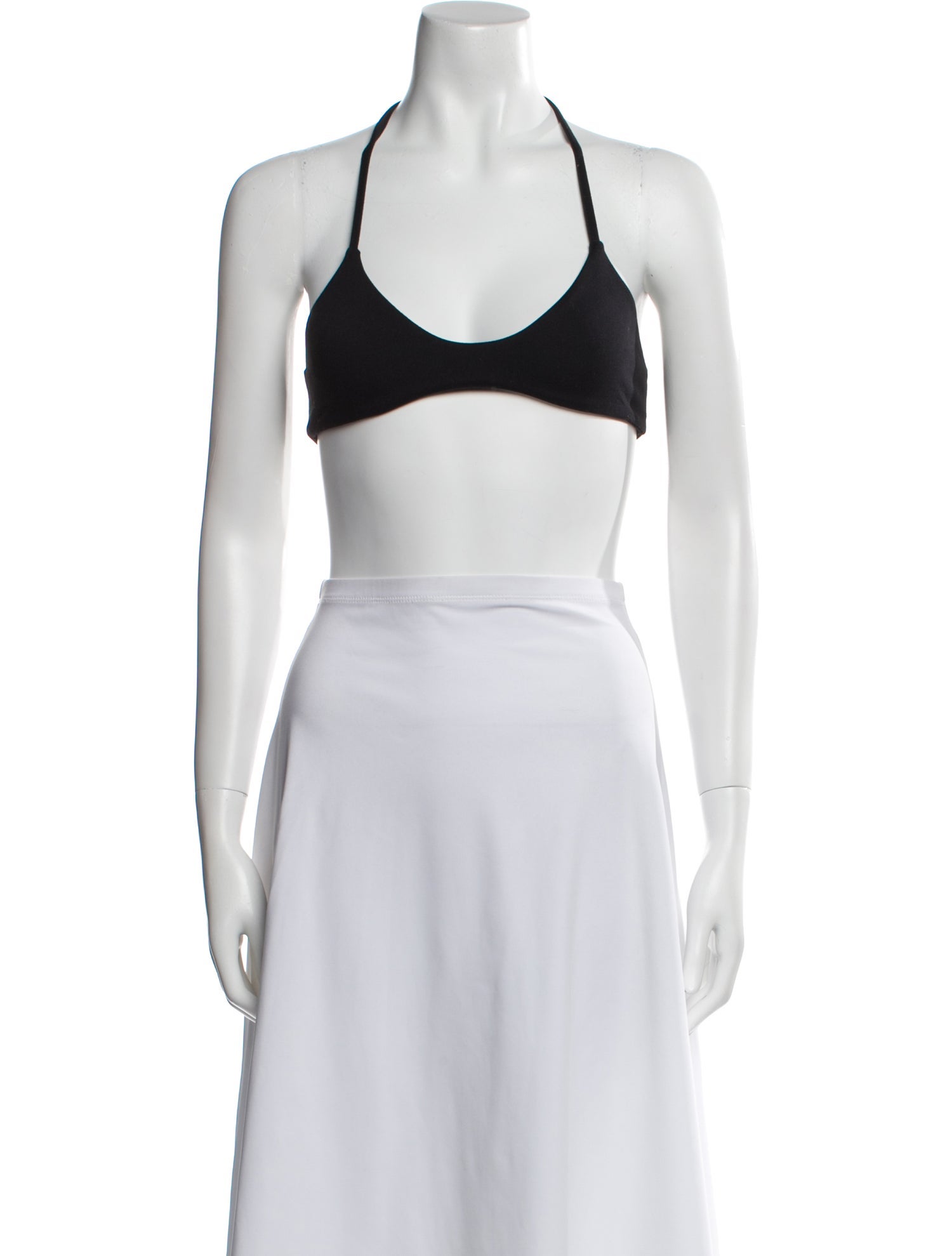 Tank Air Halterneck Sleeveless Crop Top