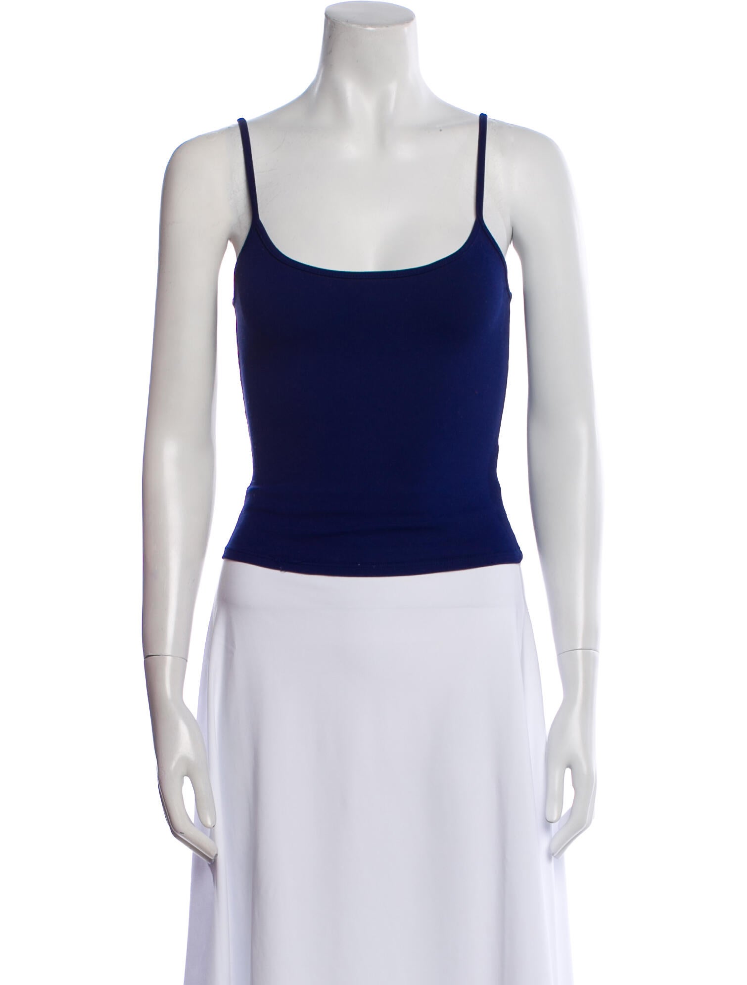 Tank Air Scoop Neck Sleeveless Top