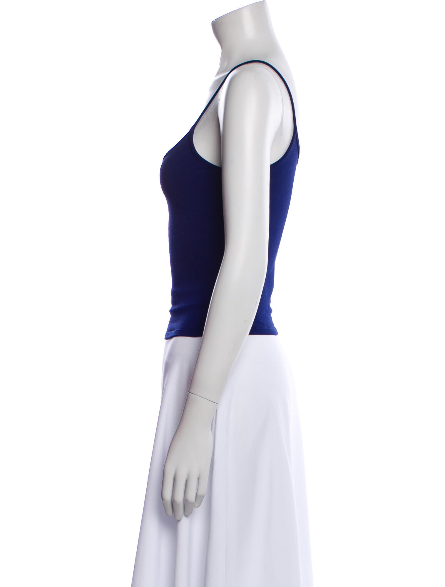 Tank Air Scoop Neck Sleeveless Top