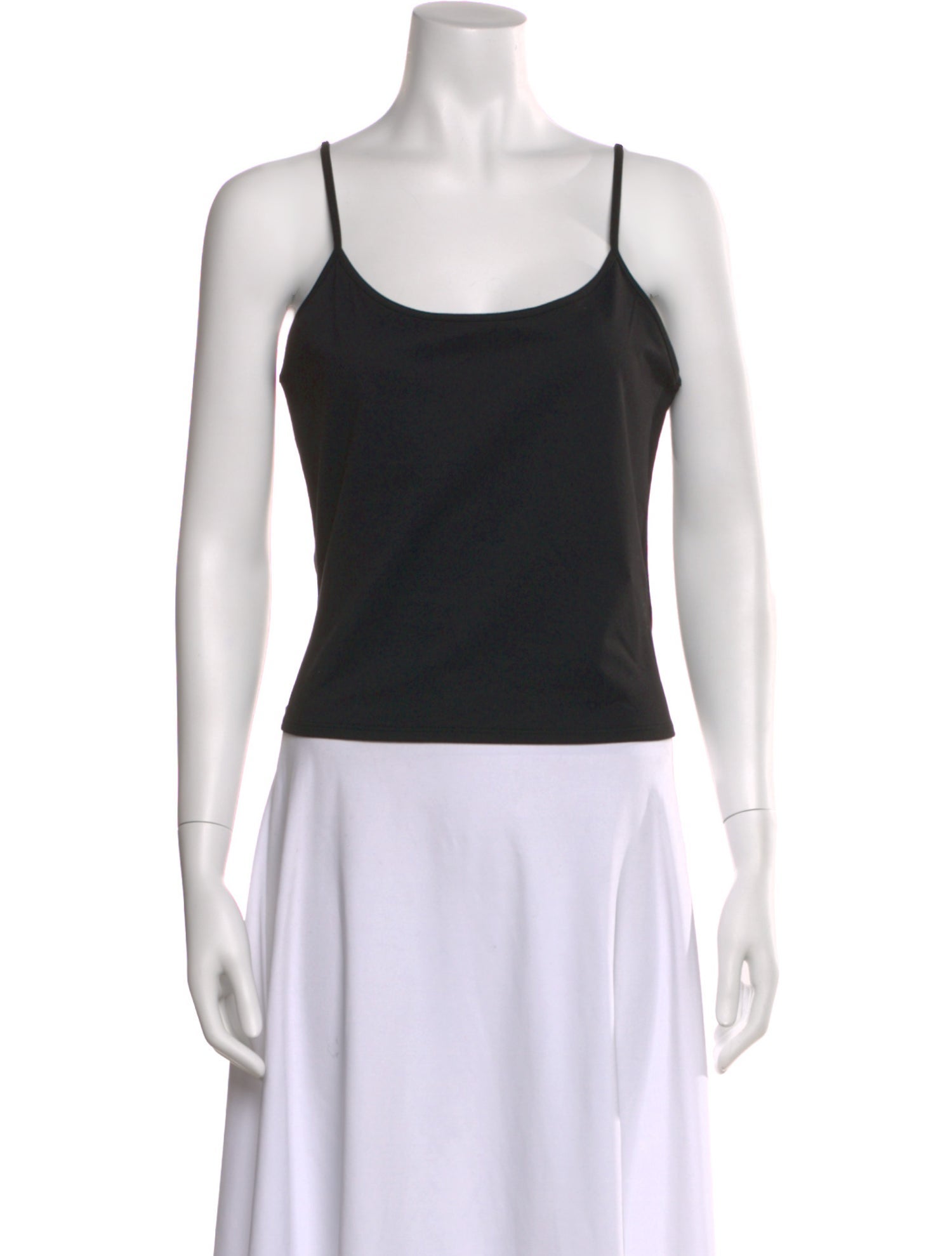 Tank Air Scoop Neck Sleeveless Top