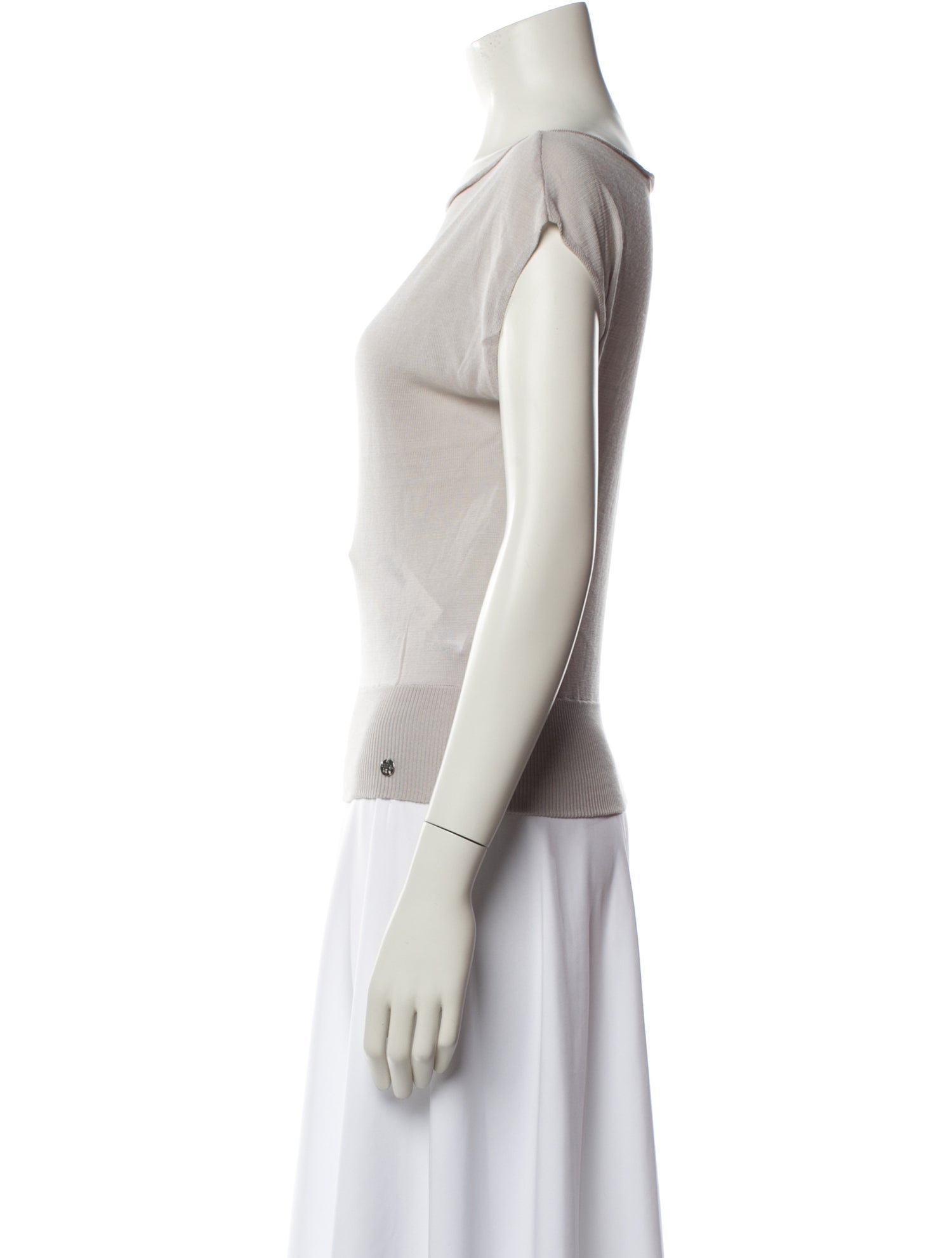 Tank Air Bateau Neckline Sweater