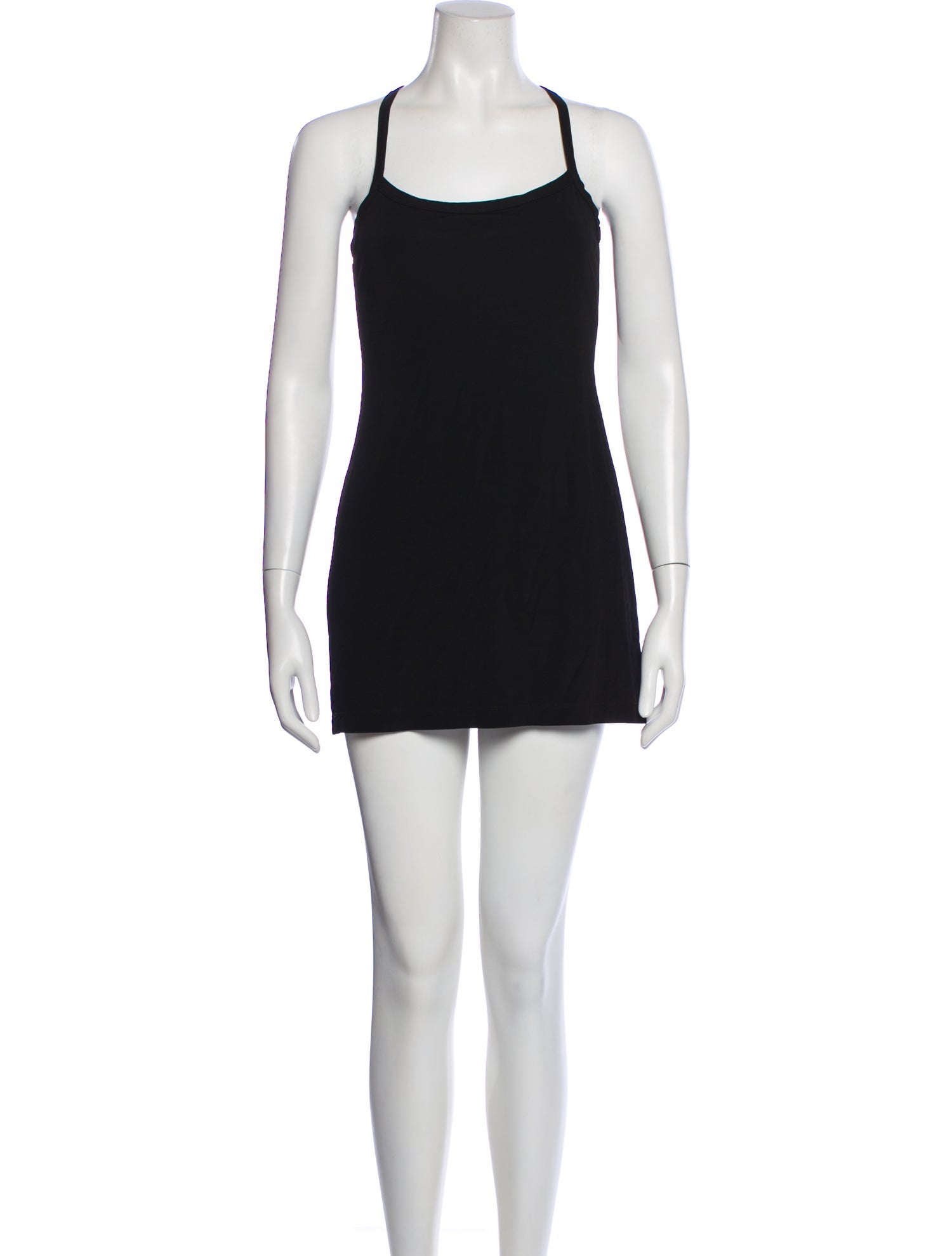 Tank Air Square Neckline Mini Dress