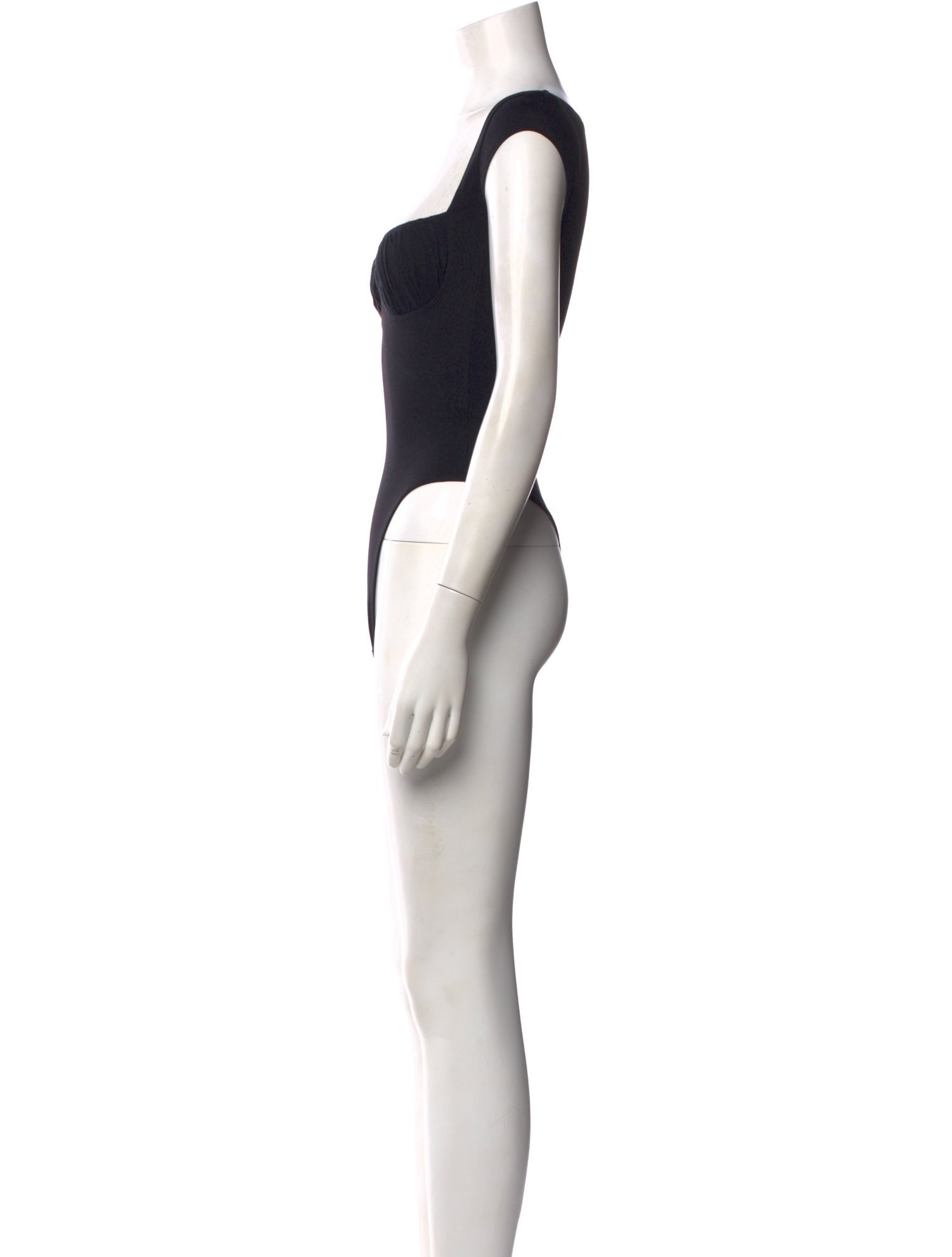 Tank Air Square Neckline Short Sleeve Bodysuit