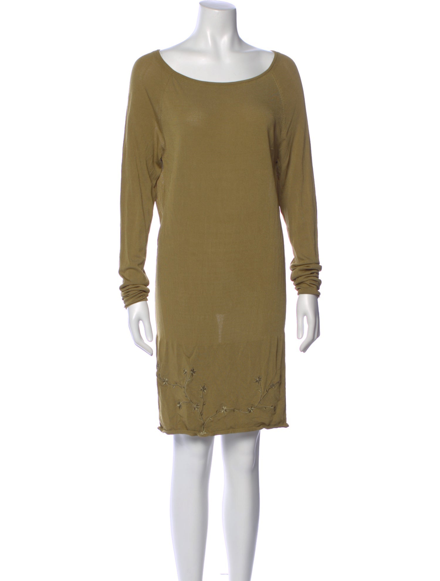 Tank Air Scoop Neck Mini Dress