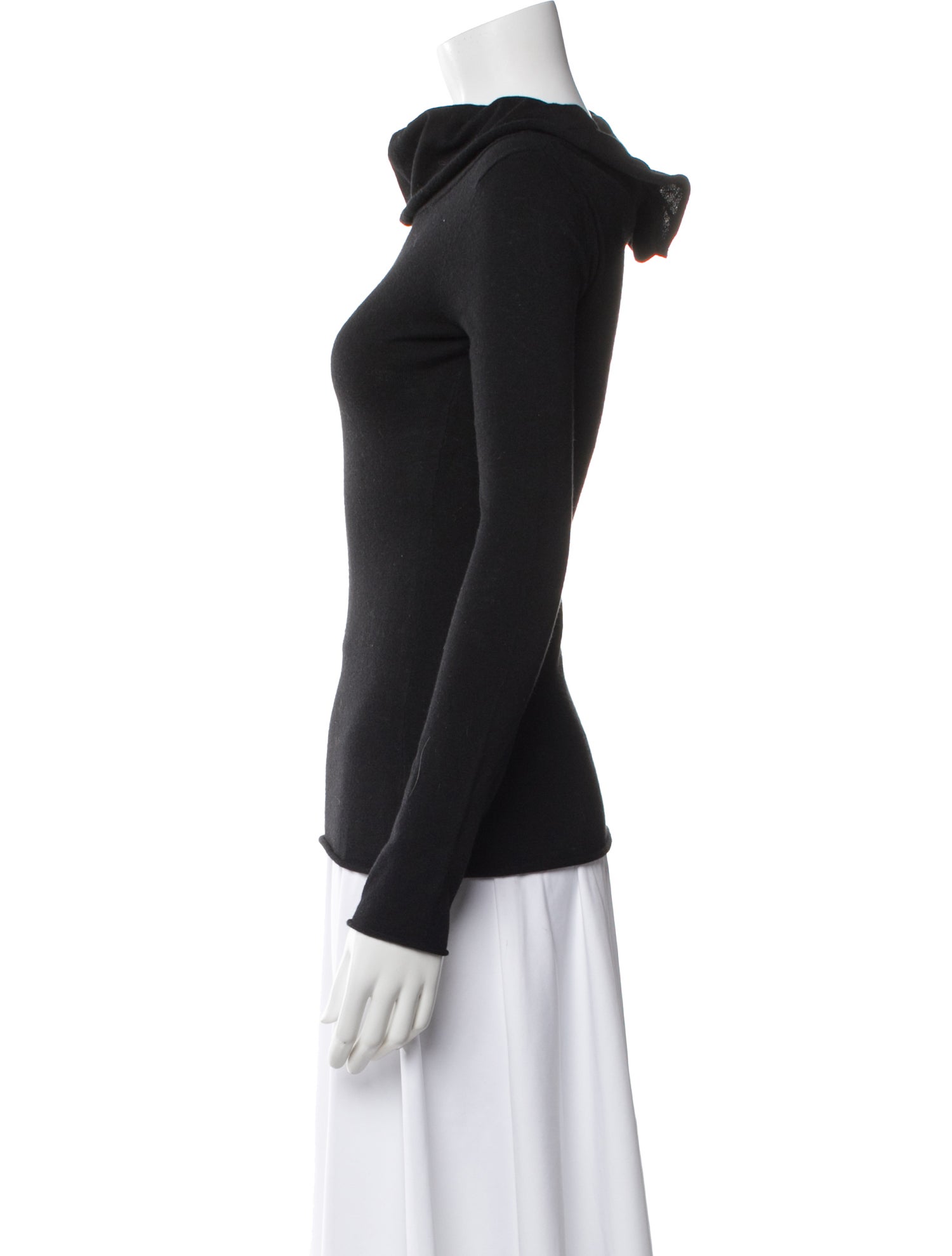 Tank Air Nylon Cowl Neck Top