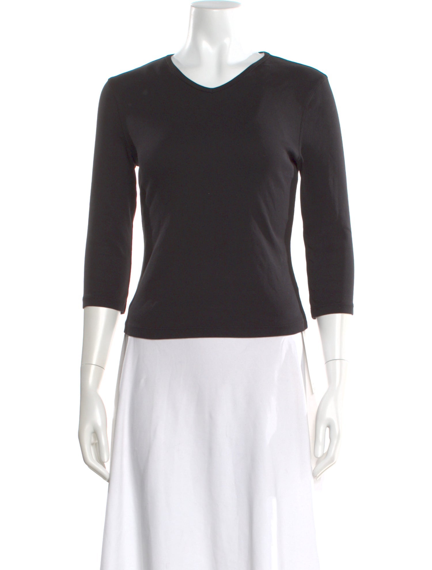 Tank Air V-Neck Three-Quarter Sleeve T-Shirt