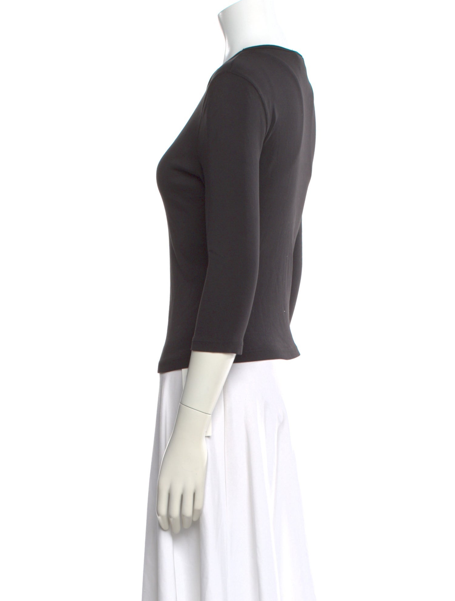 Tank Air V-Neck Three-Quarter Sleeve T-Shirt