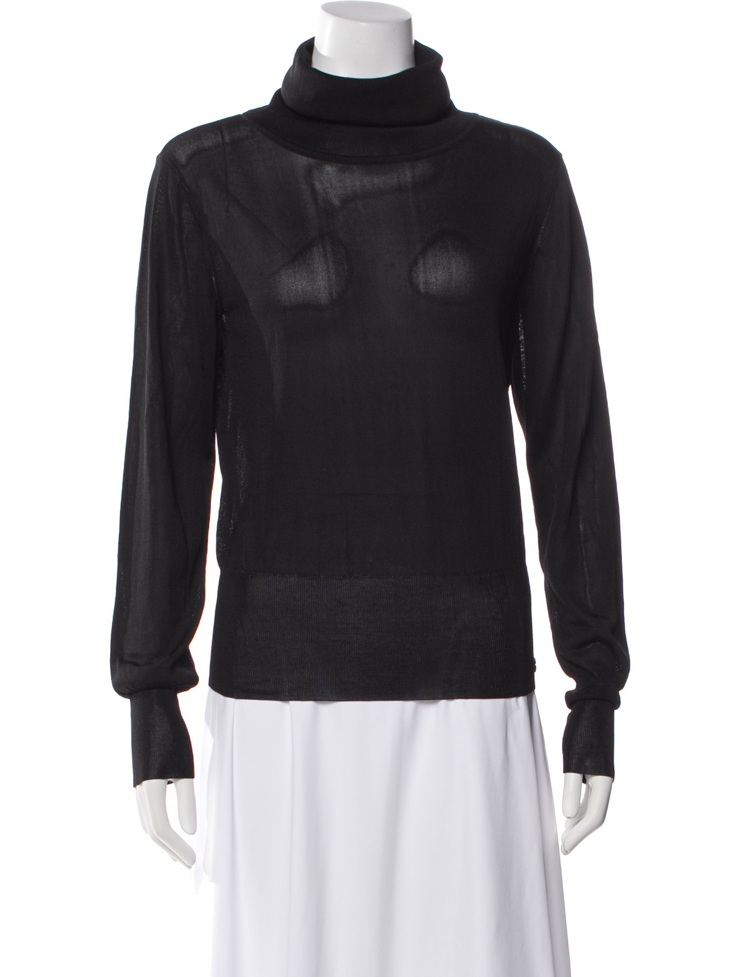 Tank Air Silk Turtleneck Top