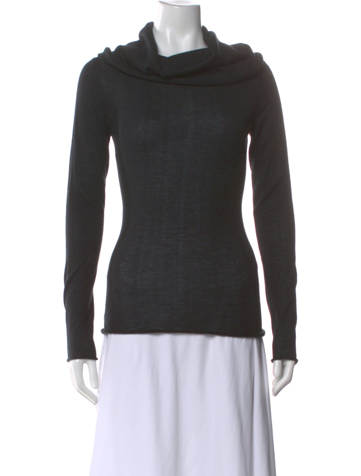 Tank Air Cashmere Cowl Neck Sweater
