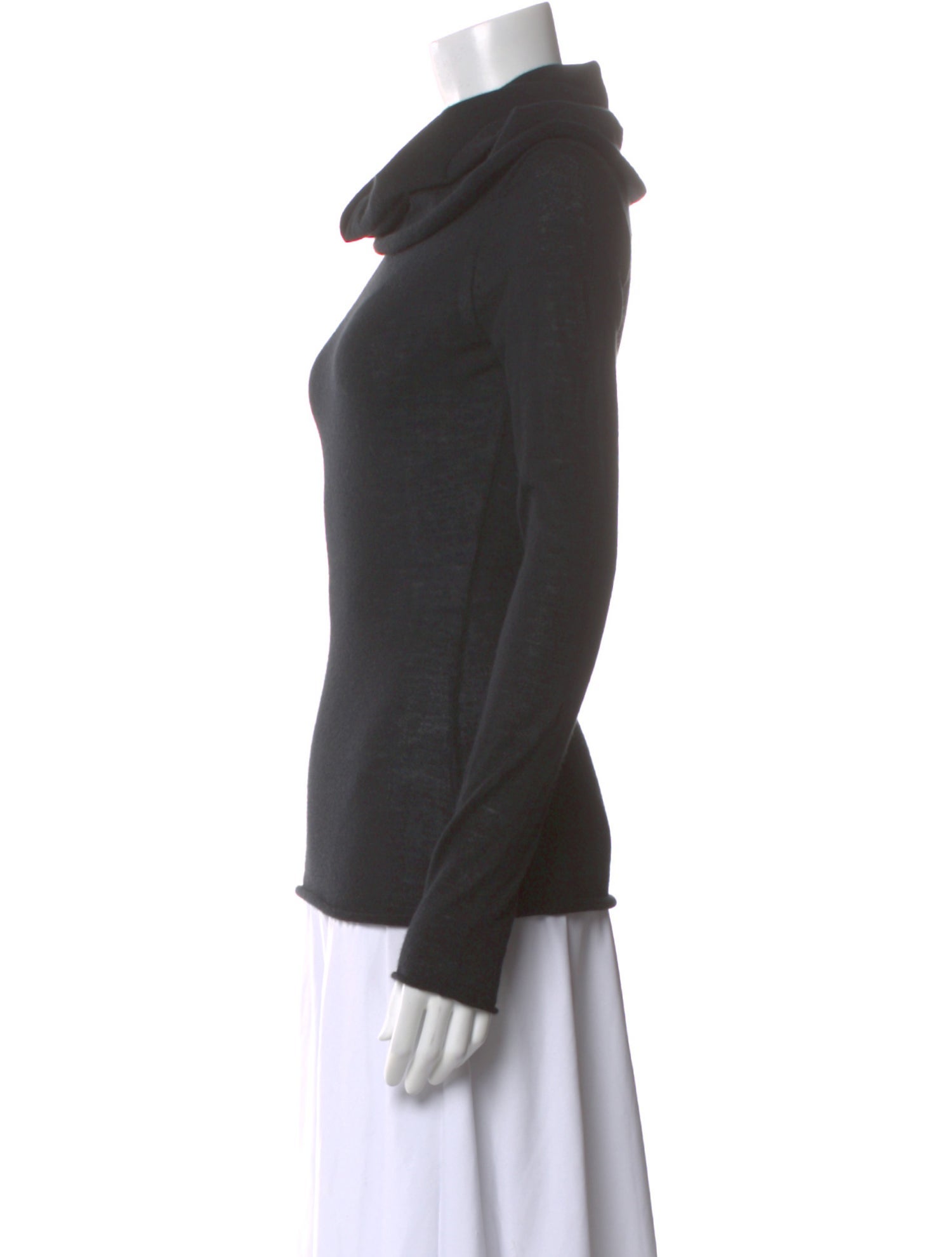 Tank Air Cashmere Cowl Neck Sweater