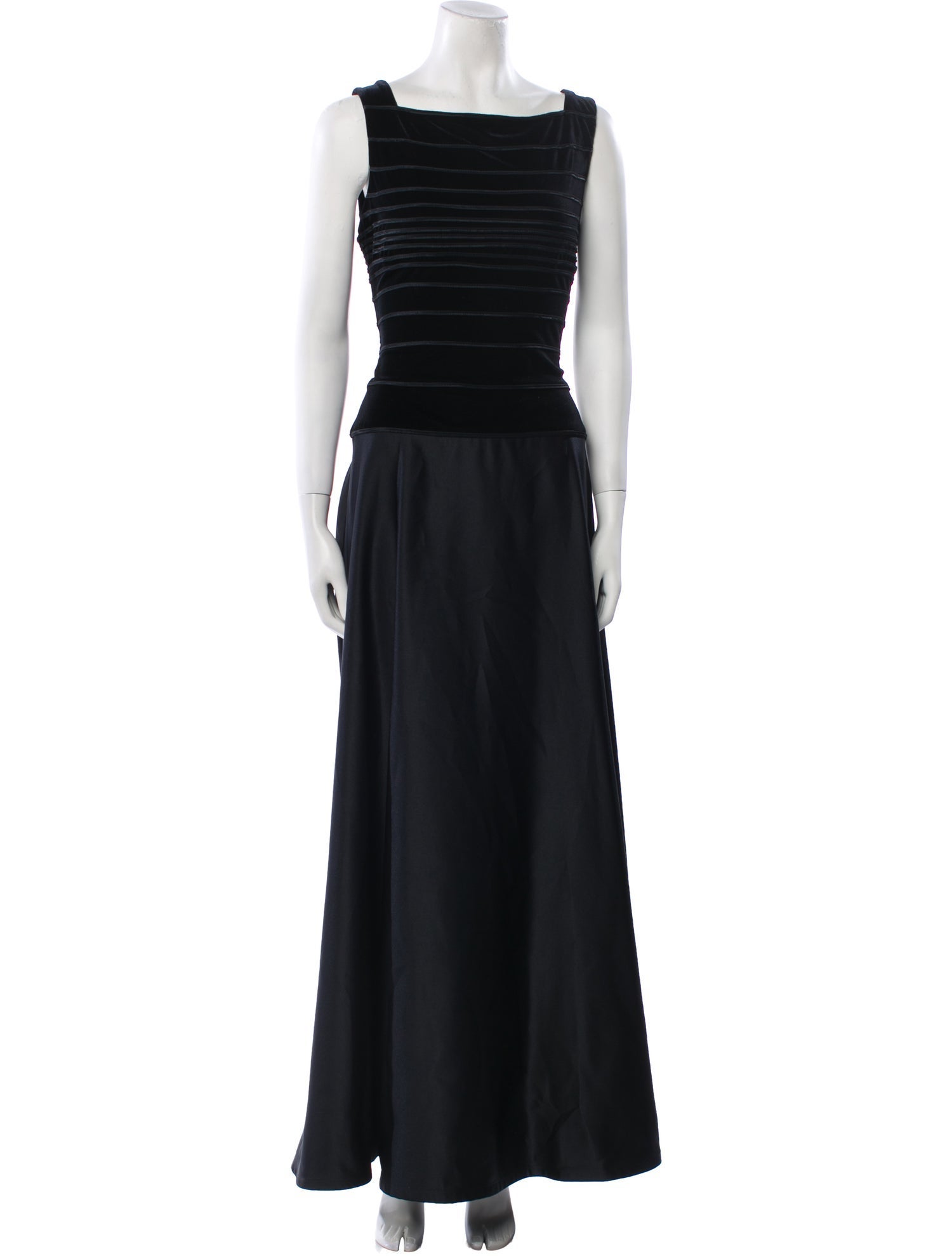 Tadashi Collection Square Neckline Long Dress