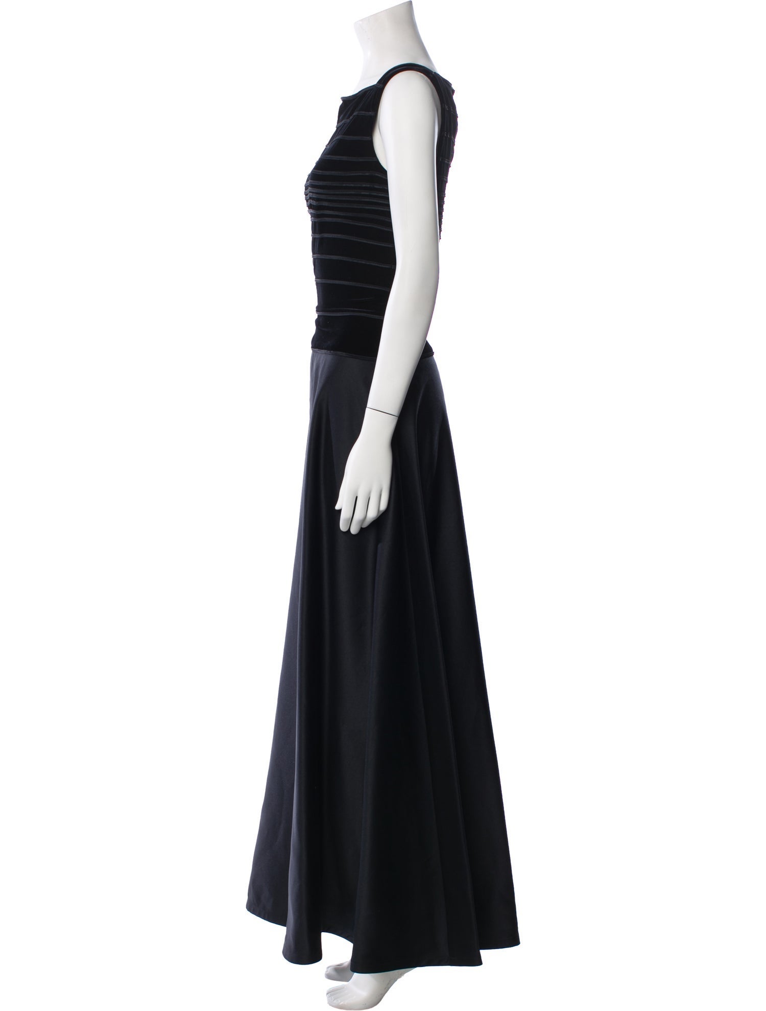 Tadashi Collection Square Neckline Long Dress