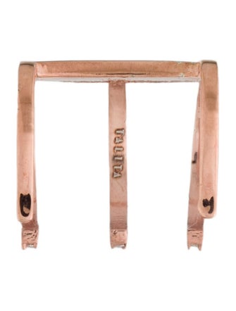 Talita London Single Zircon Crystal Rays Ear Cuff Earring