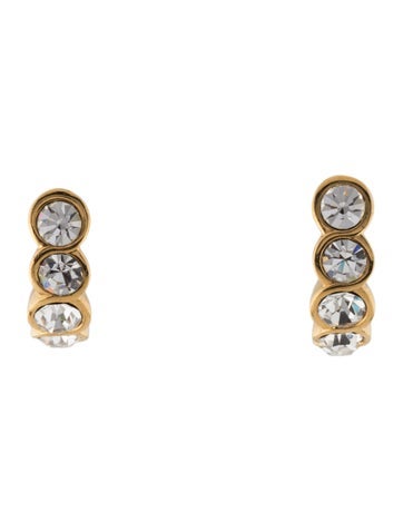 Talita London Hoop Crystal Earrings