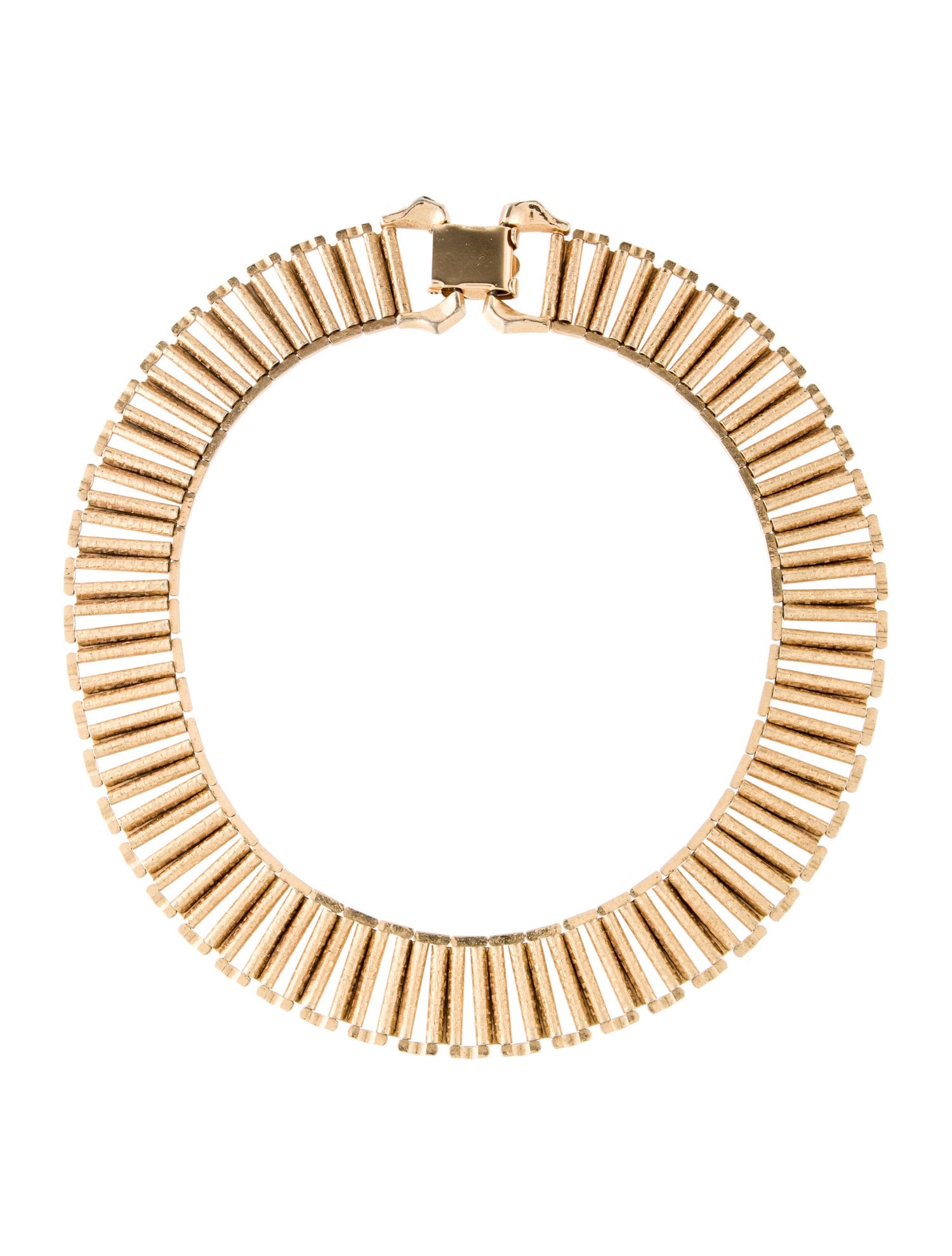 Talita London Textured Collar Necklace