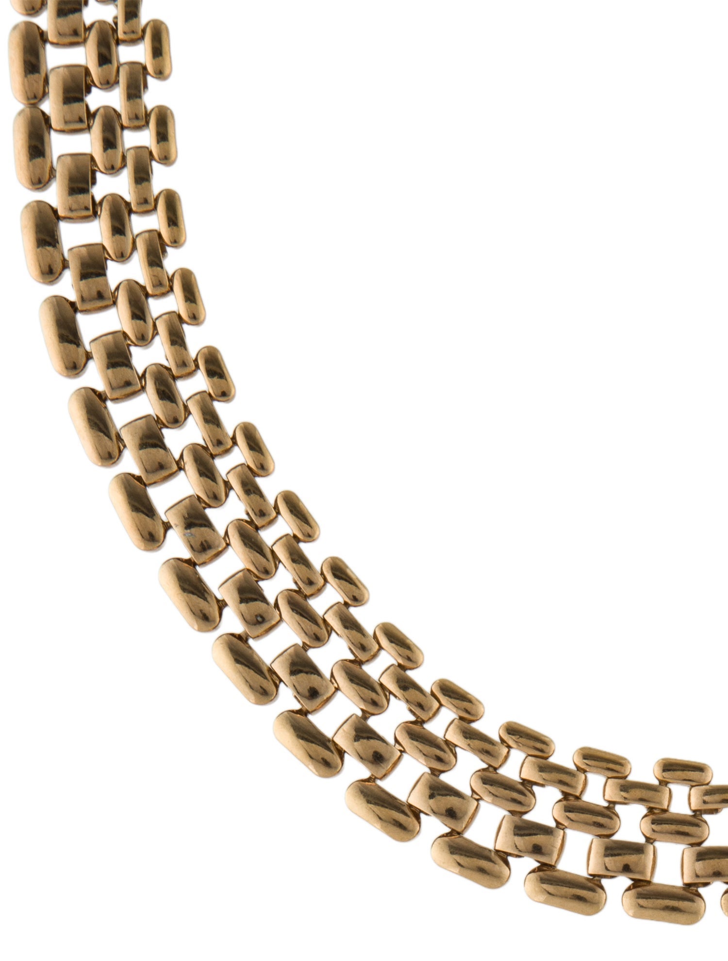 Talita London Textured Chain Collar Necklace