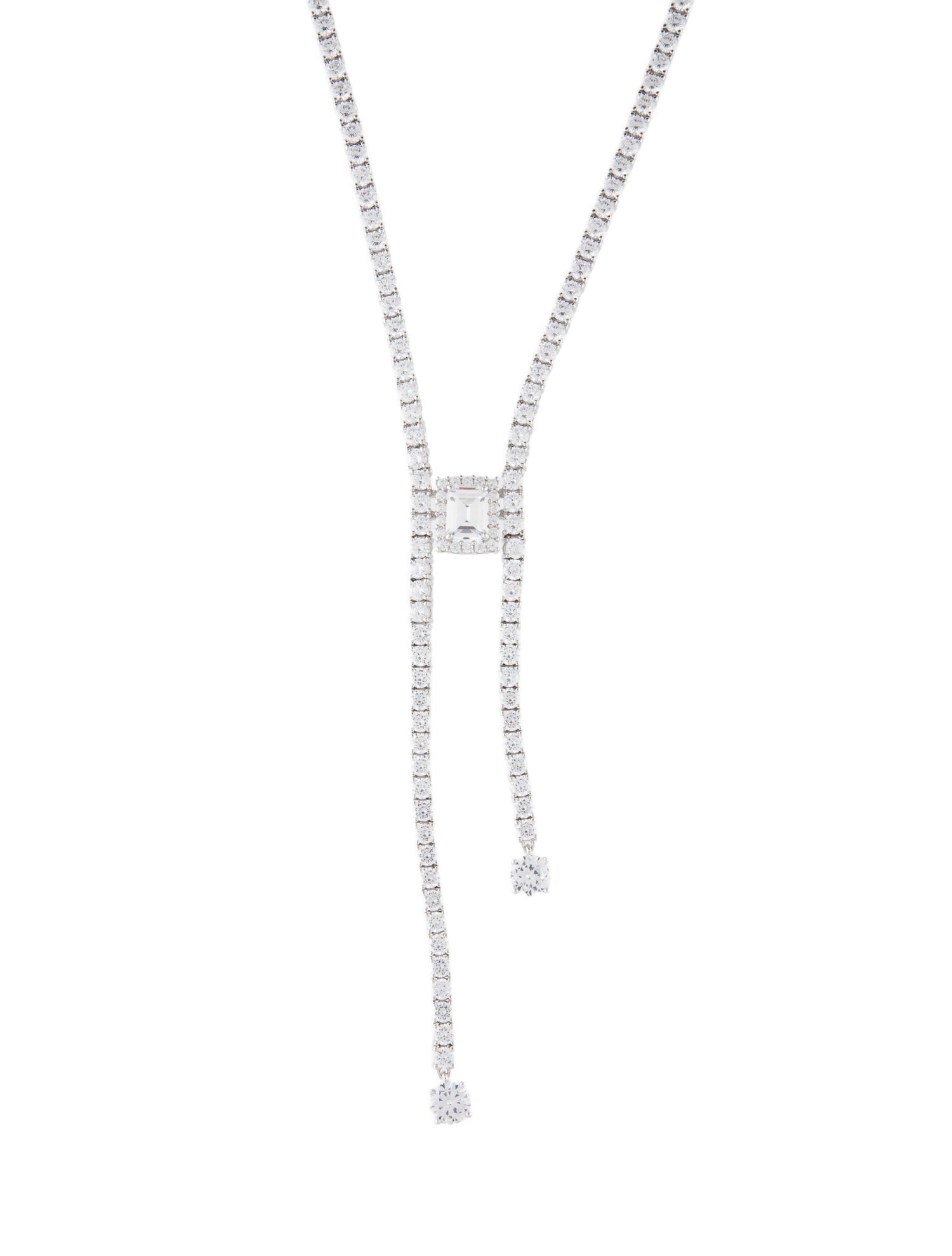Talita London Crystal Lavalier Necklace