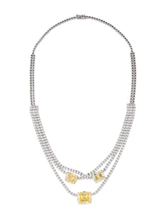 Talita London Crystal Multistrand Collar Necklace