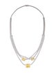Talita London Crystal Multistrand Collar Necklace