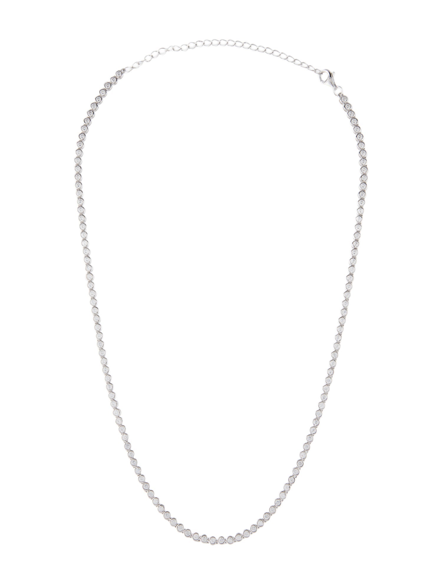 Talita London Crystal Chain Collar Necklace